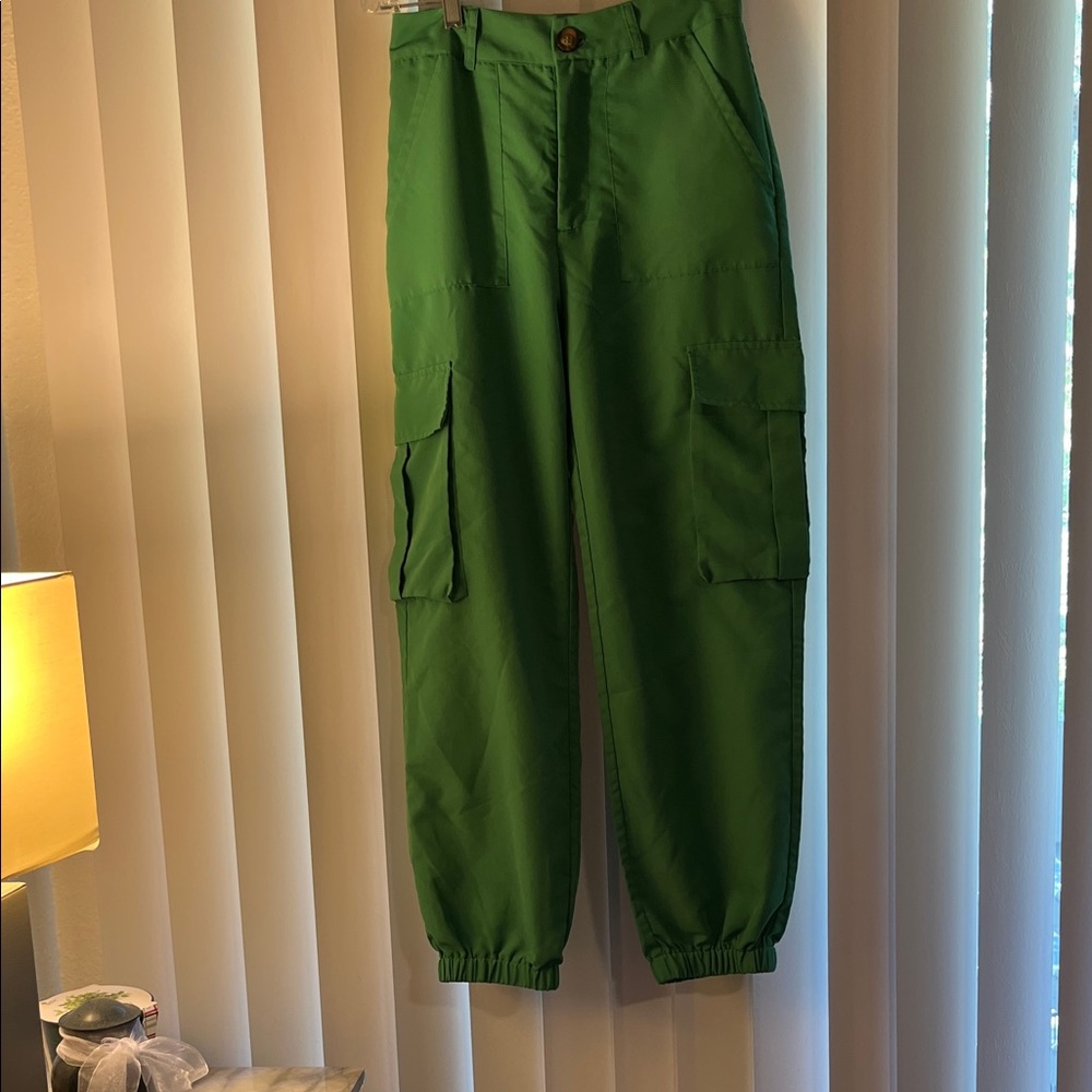 SHEIN Emerald Green cargo pants